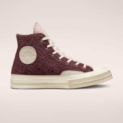 Giày Converse Chuck 70 Cozy Utility Dark Wine  A01339C