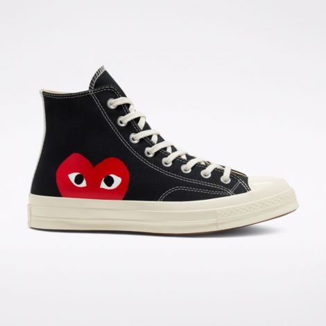 Giày Converse X Comme des Garcons Play Chuck 70 Black  150204C