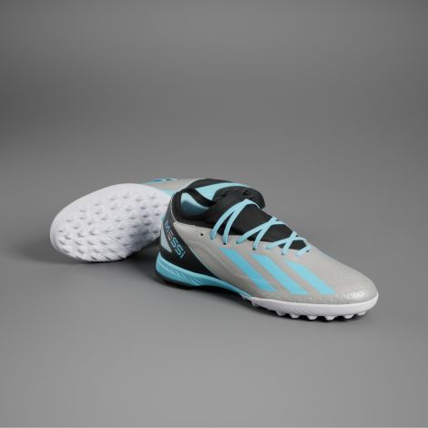 Giày adidas Đá Bóng Turf X Crazyfast Messi.3 "Silver Metallic" IE4074