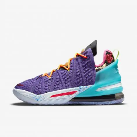 Giày Nike Lebron Xviii DM2813 "Psy kick purple"