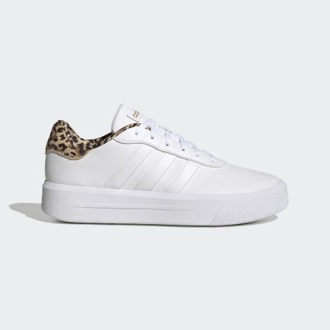 Giày adidas Court Platform "Cloud White" GW9786