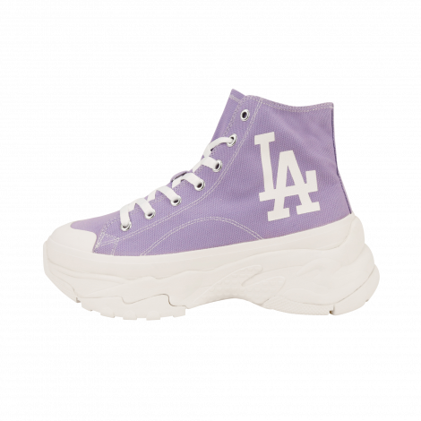 Giày Mlb Chunky High Los Angeles Dodgers "Tím" 32SHU1111