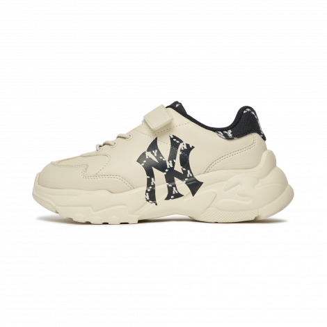 Giày Mlb [KIDS] Big Ball Chunky Diamond Monogram New York Yankees "Đen" 7ASHCM22N