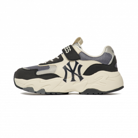 Giày Mlb [KIDS] Big Ball Chunky Light New York Yankees "Đen" 7ASHC312N