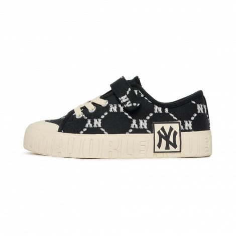 Giày Mlb [KIDS] Playball Diamond Monogram New York Yankees "Đen" 7ACVVM12N