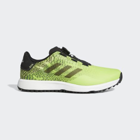 Giày adidas Golf Đinh Liền Rộng Ngang S2g Boa "Pulse Lime" GV9790