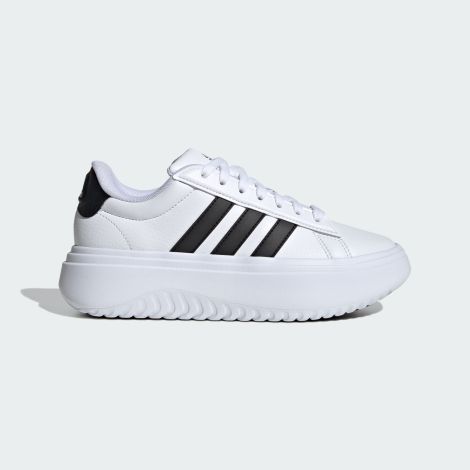 Giày adidas Grand Court Platform "Cloud White" IE1092