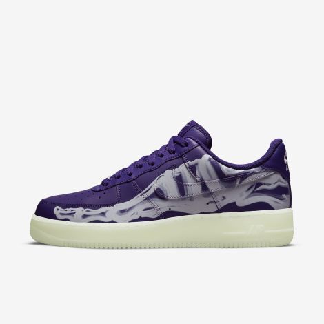 Giày Nike Air Force 1 '07 Skeleton Qs "court purple" CU8067-500