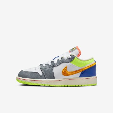 Giày Nike Air Jordan 1 Low (gs) "White" FB1835-181