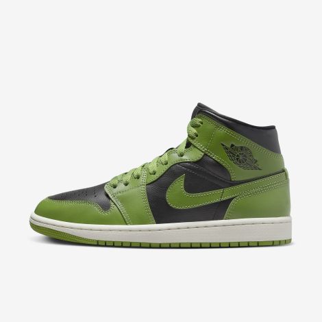 Giày Nike Air Jordan 1 Mid "Black" BQ6472-031