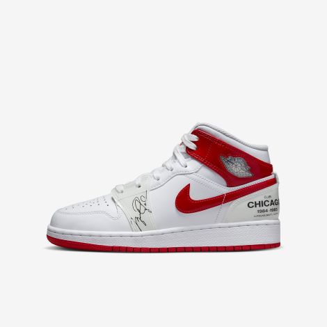 Giày Nike Air Jordan 1 Mid Ss (gs) "white" DR6496-116