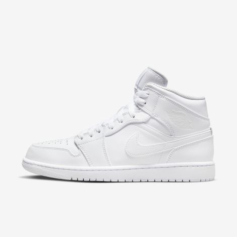 Giày Nike Air Jordan 1 Mid "White" 554724-136