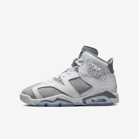 Giày Nike Air Jordan 6 Retro (gs) "white" 384665-100