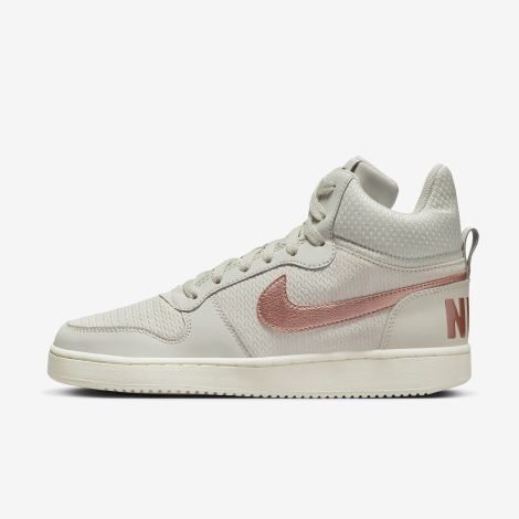 Giày Nike Court Borough Mid Prem "Light Bone" 844907-003