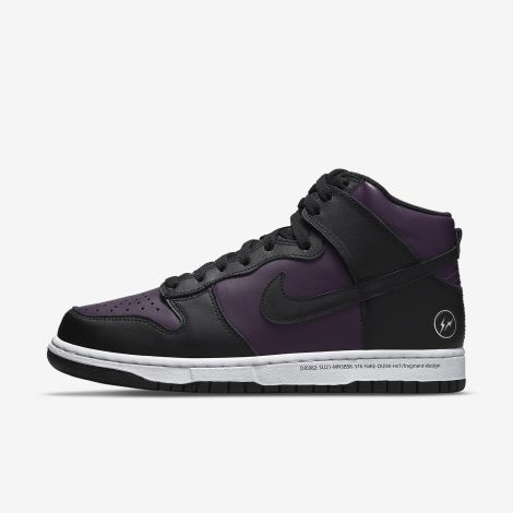 Giày Nike Dunk Hi/f "wine red" DJ0382-600