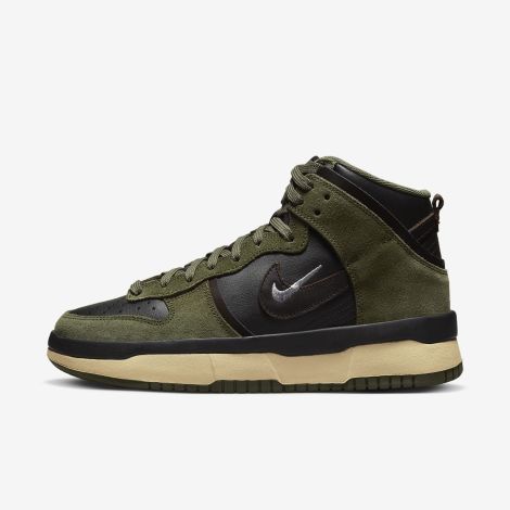 Giày Nike Dunk High Up "Mid Olive" DH3718-200