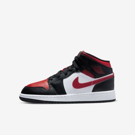 Giày Nike Jordan 1 Mid "Black" 554725-079