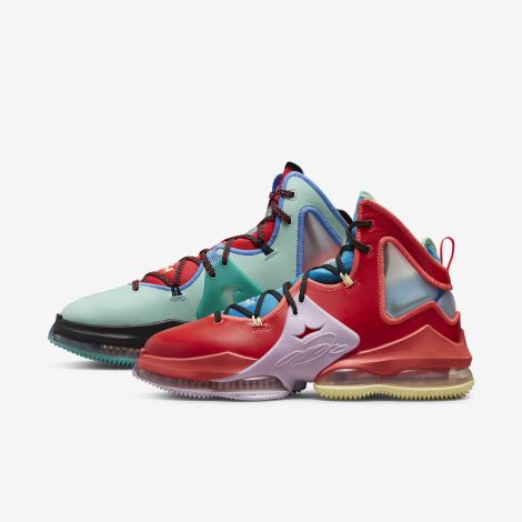 Giày Nike Lebron 19 "Bright Crimson" DQ7548-600