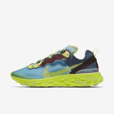 Giày Nike React Element 87 / Undercover "Lakeside Blue" BQ2718-400