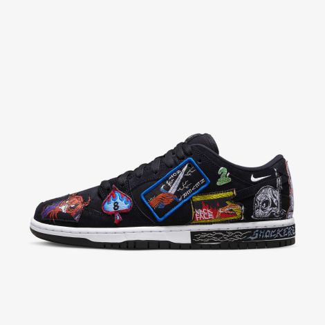 Giày Nike Sb Dunk Low Pro Qs "black" DQ4488-001
