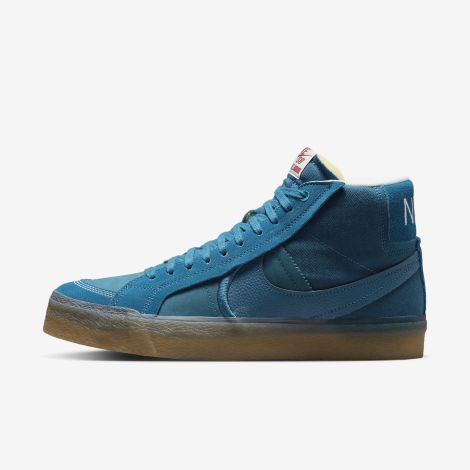 Giày Nike Sb Zoom Blazer Mid Prm Plus "Abyss Green" DV5468-300