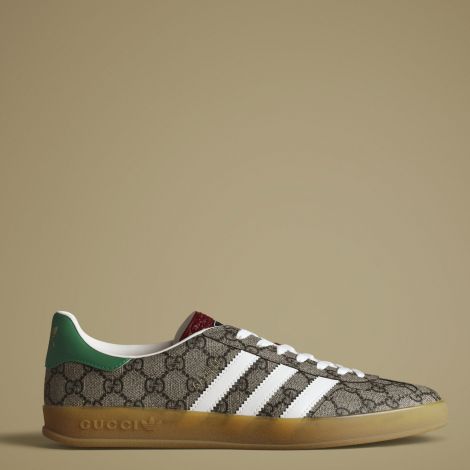 Giày Adidas X Gucci Men's Gazelle Sneaker "Beige Tone" IE2262