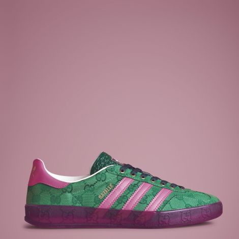 Giày Adidas X Gucci Women's Gazelle Sneaker "Green" IE4795