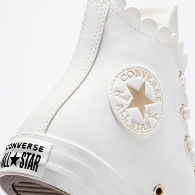 Gi y Converse Chuck Taylor All Star Mono White Vintage White