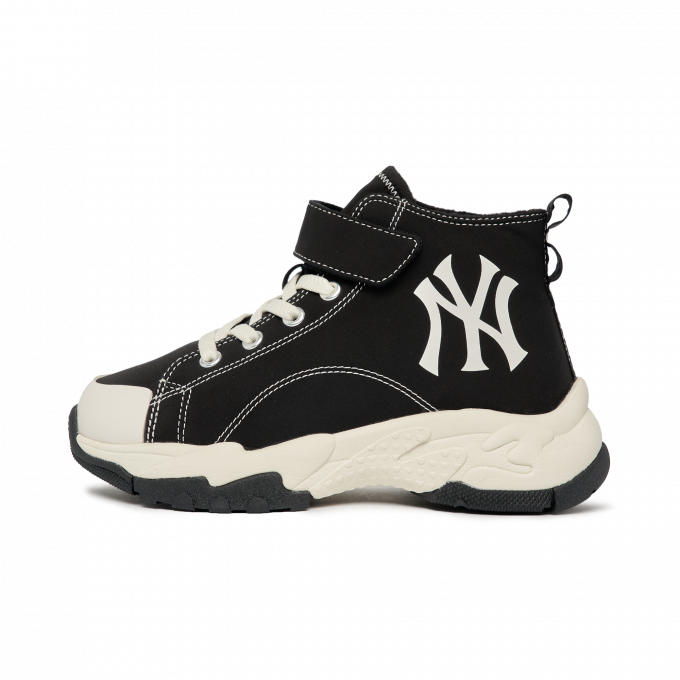Giày Mlb KIDS Chunky High Boots New York Yankees Đen | 100% Chính Hãng  | GiaySneakerStore