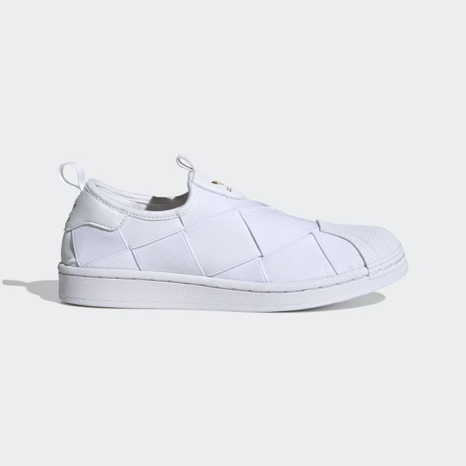 Adidas cloud discount slip on