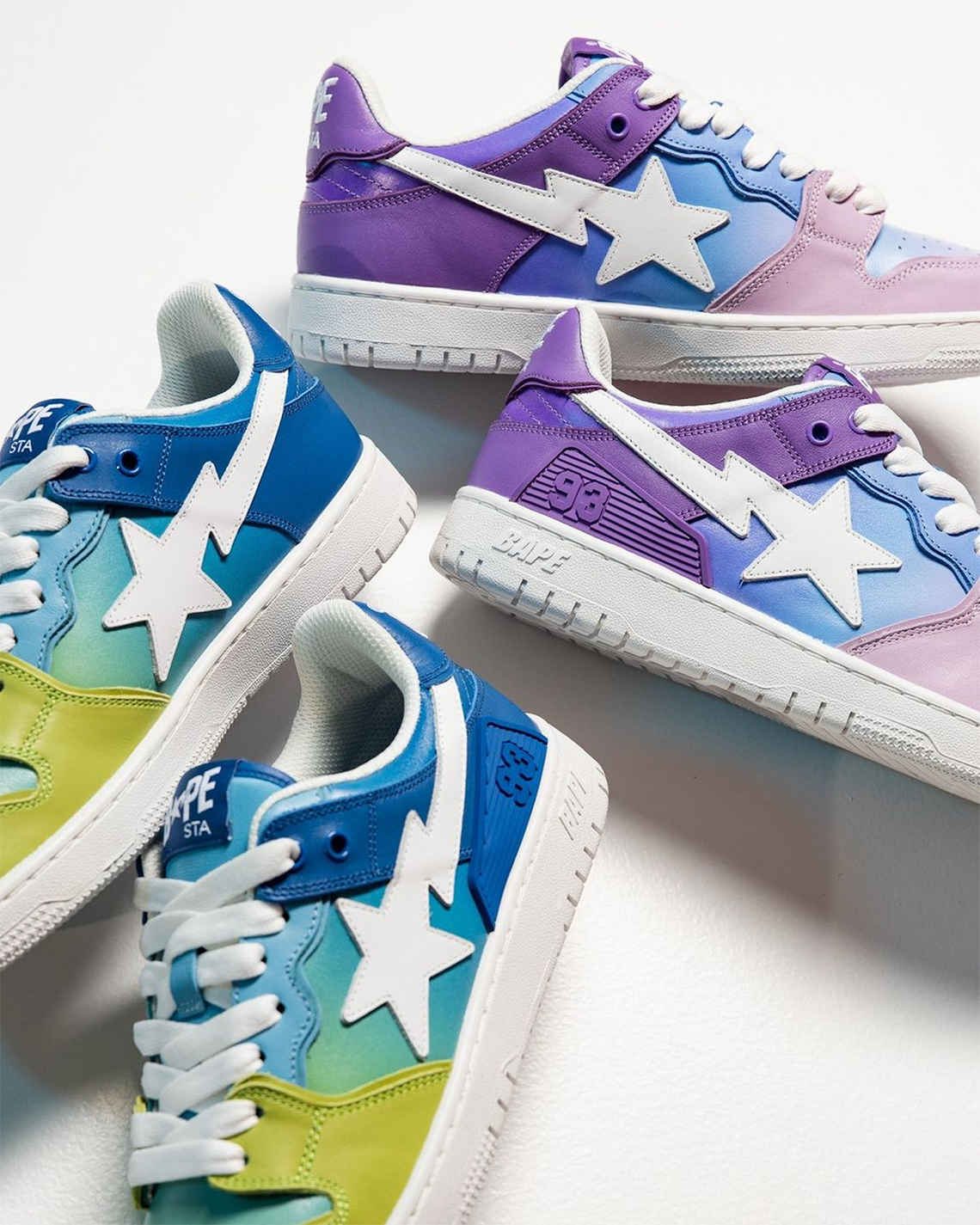 A Bathing Ape Ra Mắt Bộ Sưu Tập Mới Của Giày SK8 STA Với Màu Sắc Sống Động - 4