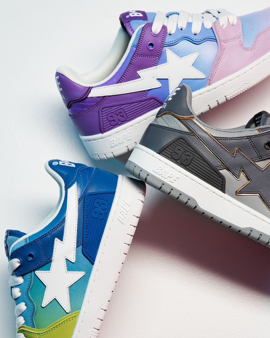 A Bathing Ape Ra Mắt Bộ Sưu Tập Mới Của Giày SK8 STA Với Màu Sắc Sống Động - 6