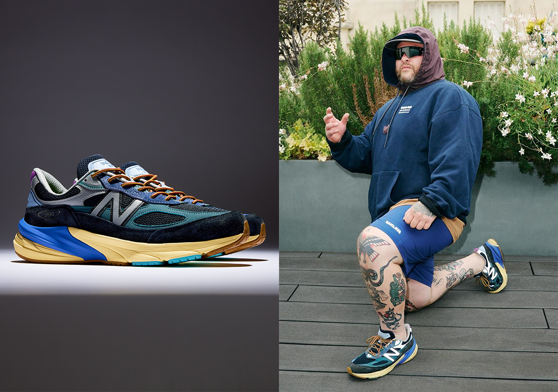 Action Bronson x New Balance 990v6 'Lapis Lazuli': Hợp tác mới đầy phong cách và màu sắc - 1