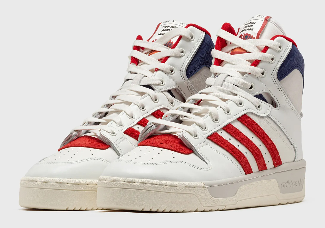 adidas Conductor Hi Core White/Scarlet: Phiên bản đặc biệt với màu sắc cổ điển - 4