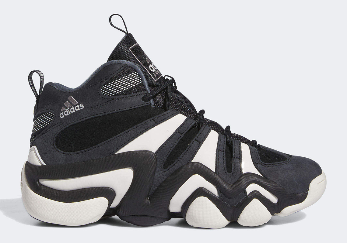 adidas Crazy 8 Core Black/Cloud White - Sự trở lại đầy kỷ niệm của dòng giày kinh điển! - 1