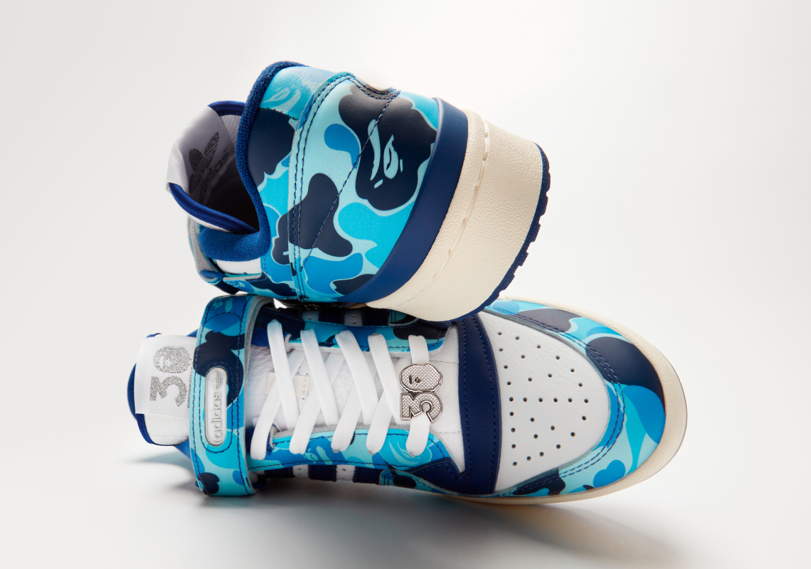adidas Forum 84 Low by A BATHING APE: Phiên bản đặc biệt kỷ niệm 30 năm BAPE - 7