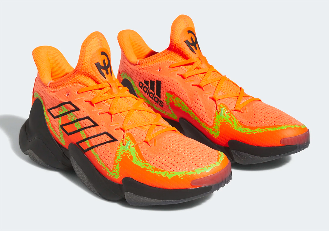 adidas Mahomes 1 Impact FLX Team Solar Orange: Phiên bản táo bạo cho mùa tập luyện hè - 1