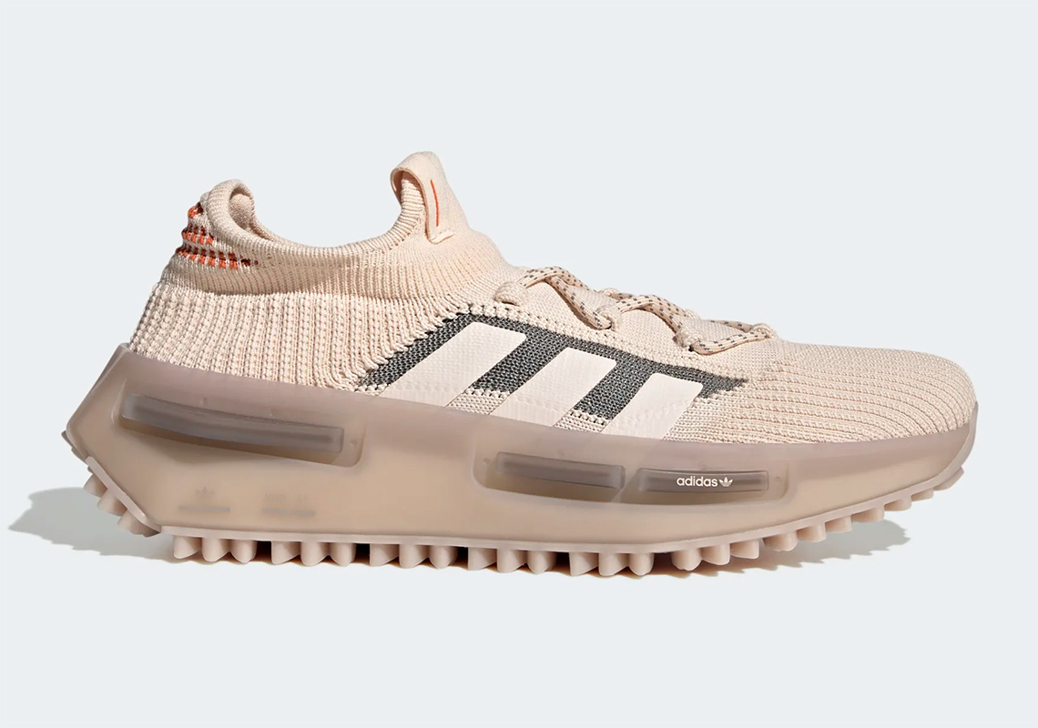 adidas NMD S1 ra mắt màu mới 'Wonder Taupe/Bliss Orange' năm 2023 - 1