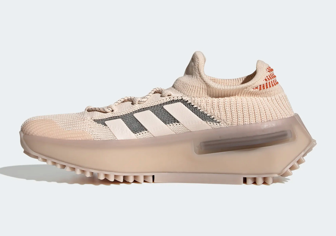 adidas NMD S1 ra mắt màu mới 'Wonder Taupe/Bliss Orange' năm 2023 - 3