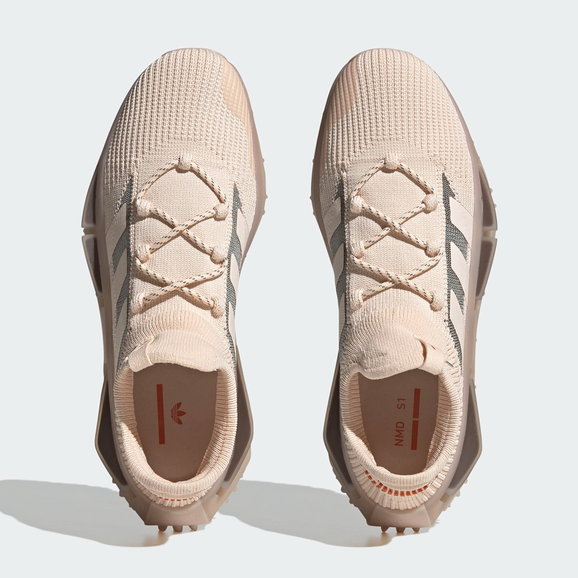 adidas NMD S1 ra mắt màu mới 'Wonder Taupe/Bliss Orange' năm 2023 - 5