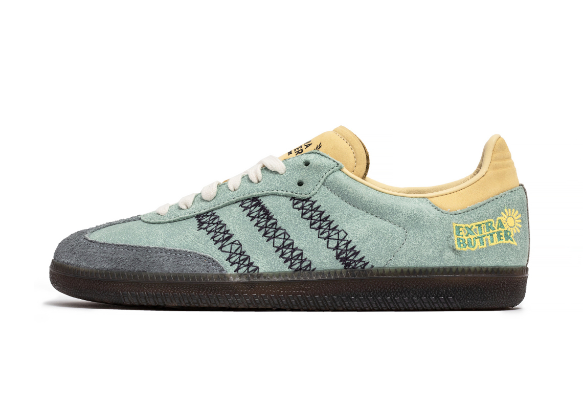 adidas Samba City of God Tựa Như Bức Tranh Sống Động Từ Đại Dương Hazy Green - 2
