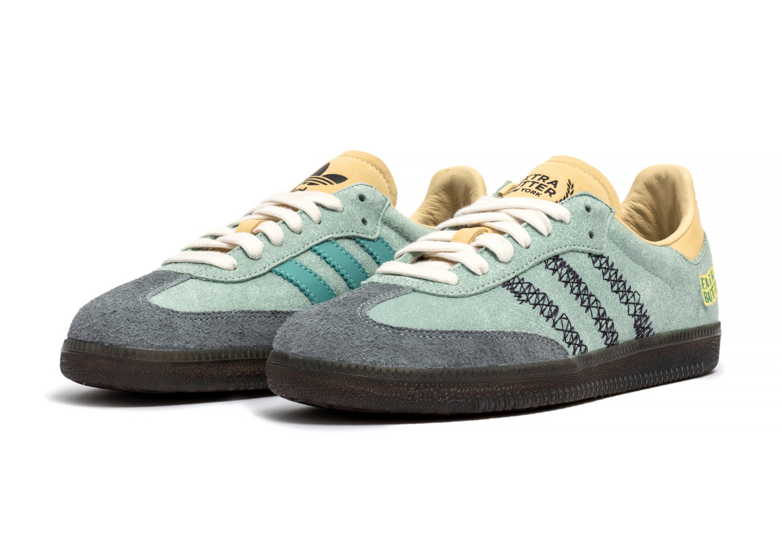 adidas Samba City of God Tựa Như Bức Tranh Sống Động Từ Đại Dương Hazy Green - 9