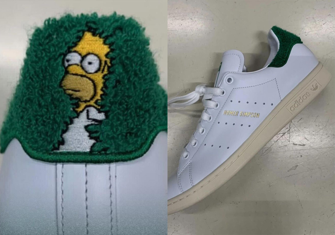 Adidas Stan Smith Homer Simpson sẽ được phát hành sớm.