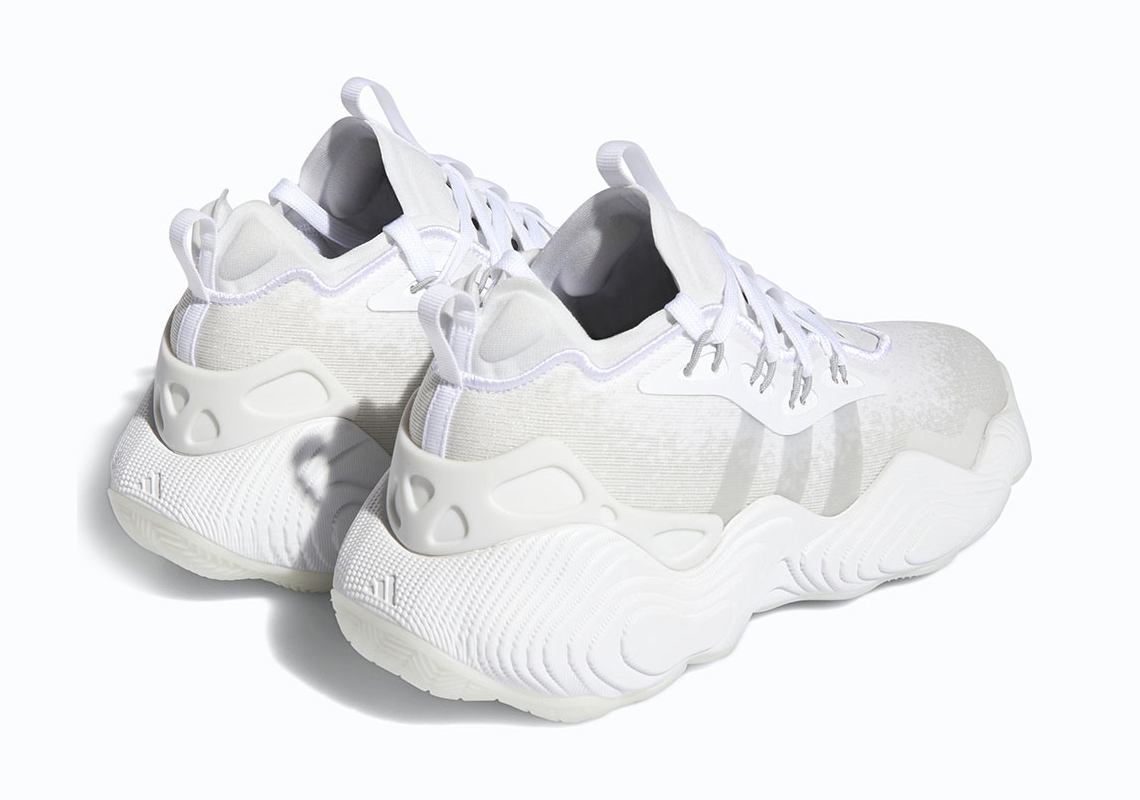 adidas Trae Young 3 'Core White': Mẫu Giày Kỳ Cục Của Nam Cầu Thủ Bóng Rổ - 11
