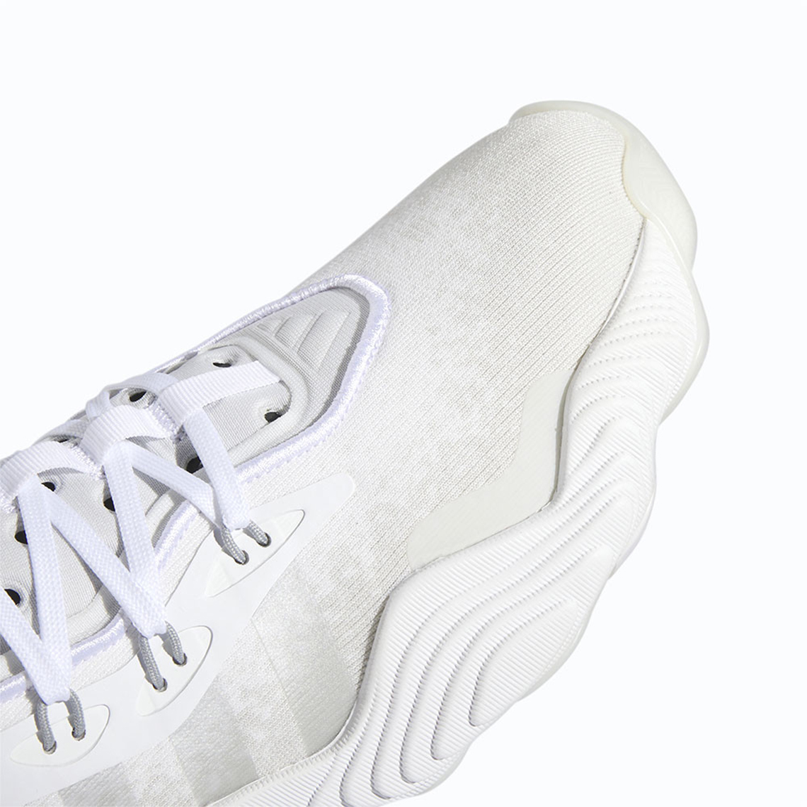 adidas Trae Young 3 'Core White': Mẫu Giày Kỳ Cục Của Nam Cầu Thủ Bóng Rổ - 7