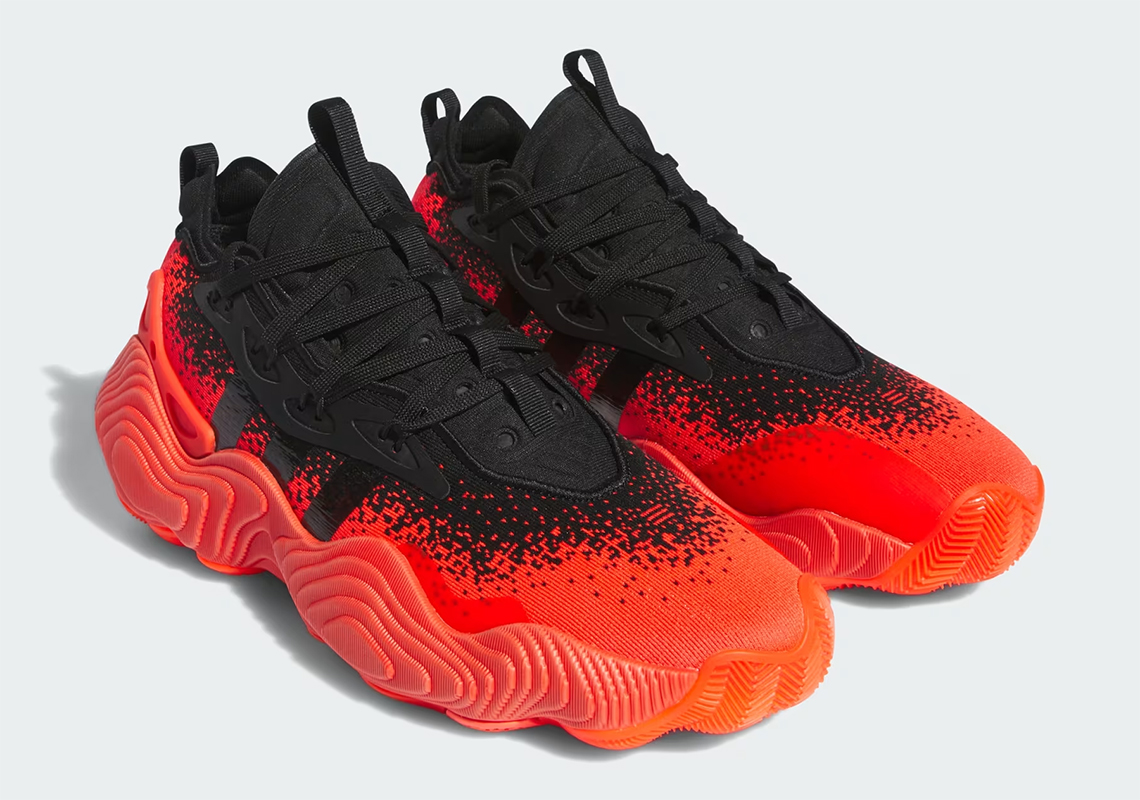 adidas Trae Young 3: Đôi Giày Bóng Rổ Mới Nhất với Màu Solar Red/Core Black - 9