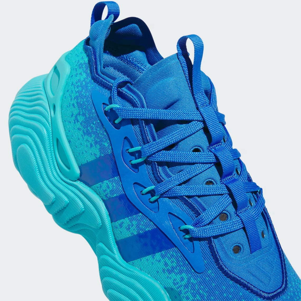 Adidas Trae Young 3 'Lucid Cyan': Màu Sắc Nổi Bật Đầy Ấn Tượng - 7