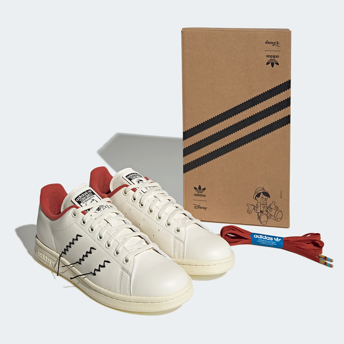 adidas và Disney hợp tác cho ra mắt giày Stan Smith 'Pinocchio' - 2