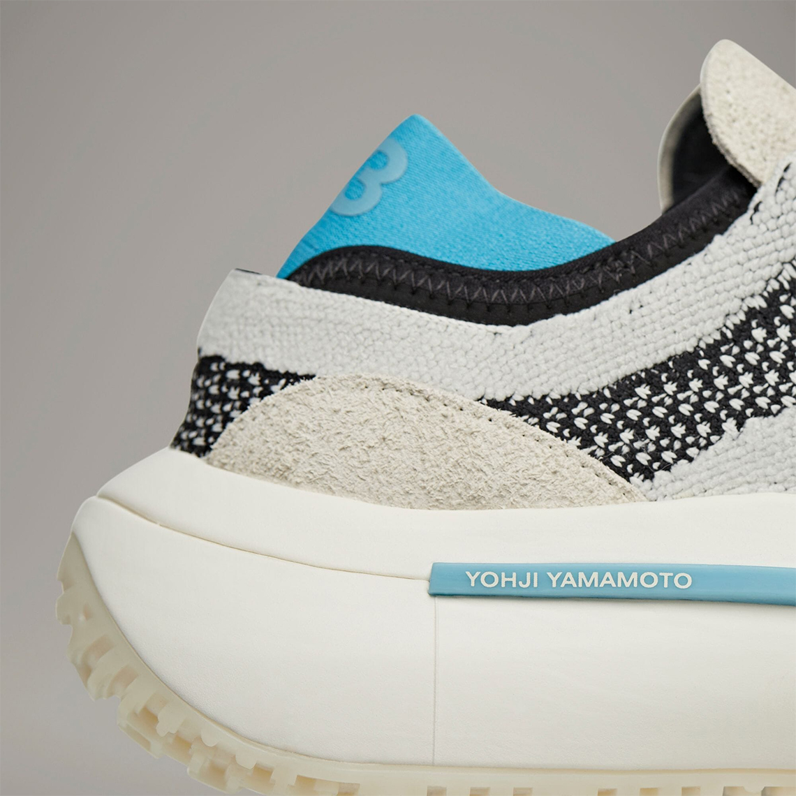 Adidas Y-3 ra mắt giày đế cao với knit upper và đệm Lightstrike - 7