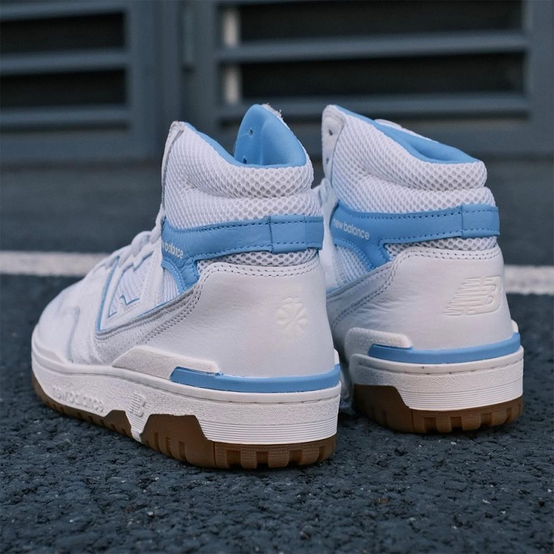 Aimé Leon Dore và New Balance ra mắt phiên bản New Balance 650 màu trắng và xanh UNC - 6